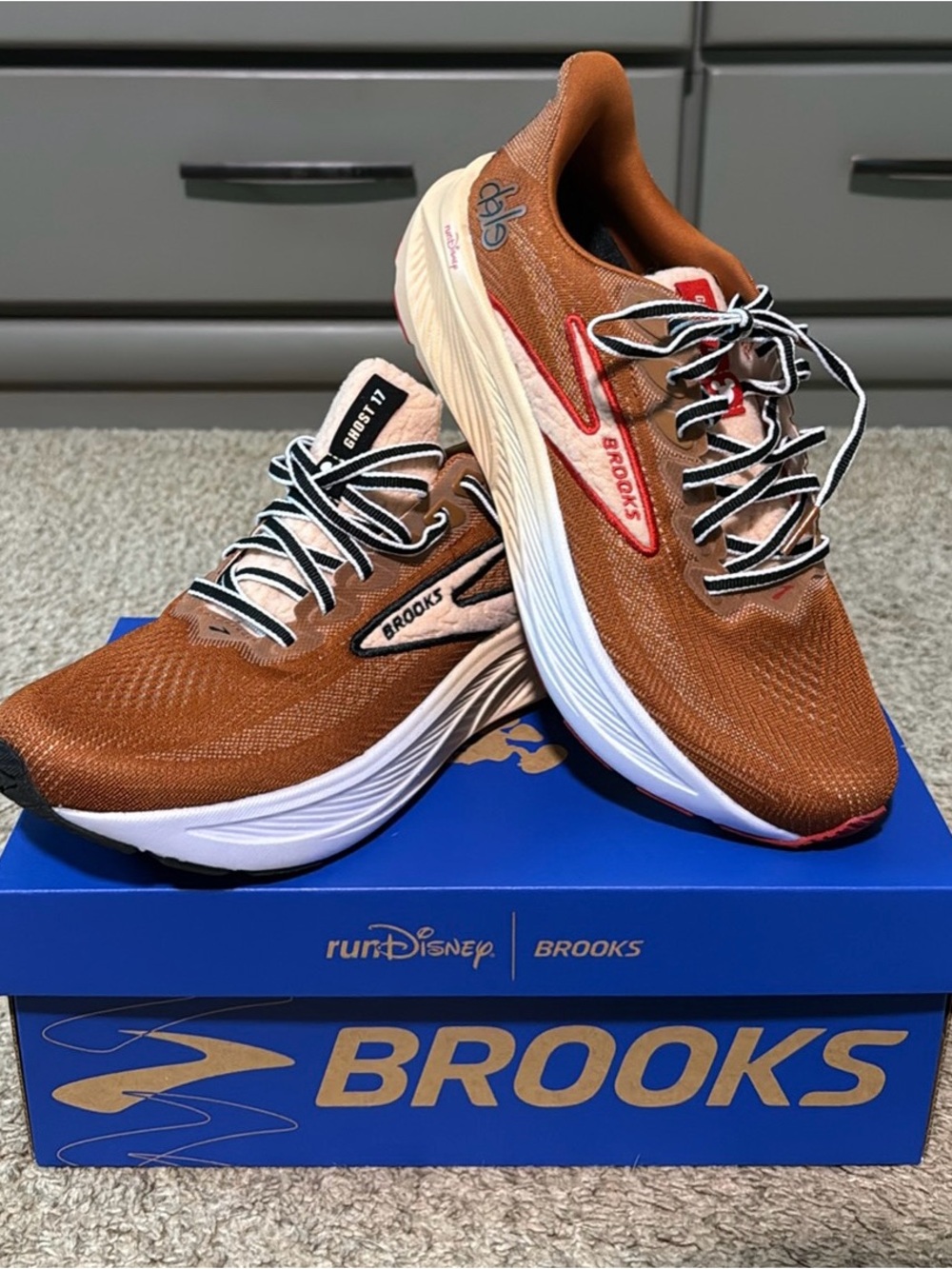 Brooks Women’s Running Shoes - Run Disney Chip and Dale- Ghost 17